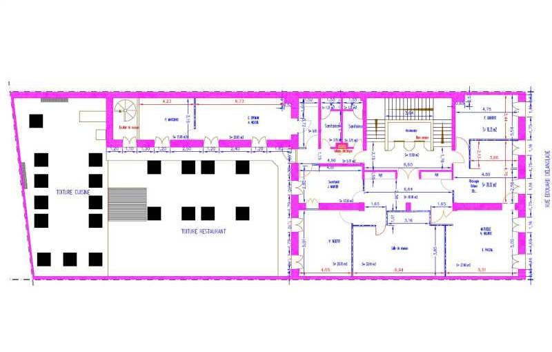 Location de bureau de 1 395 m² à Marseille 6 - 13006 plan - 1