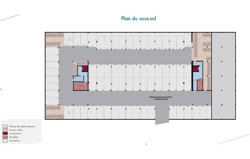 Location de bureau de 205 m² à Mérignac - 33700 plan - 1
