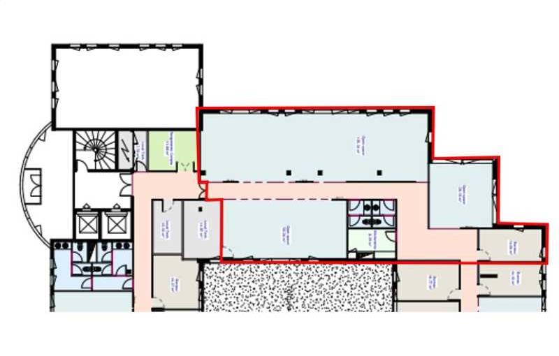 Location de bureau de 671 m² à Meudon - 92190 plan - 1