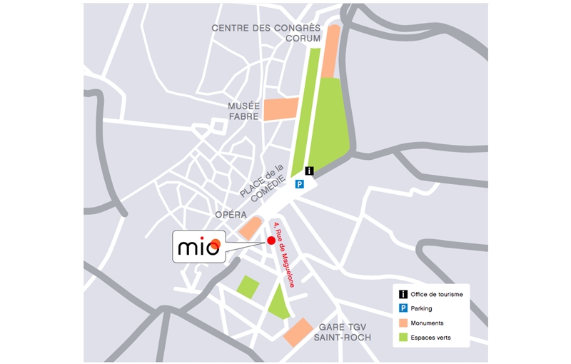 Location de bureau de 125 m² à Montpellier - 34000 plan - 1