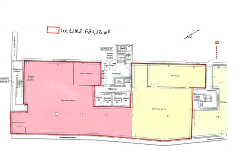 Location de bureau de 2 475 m² à Orvault - 44700 plan - 1