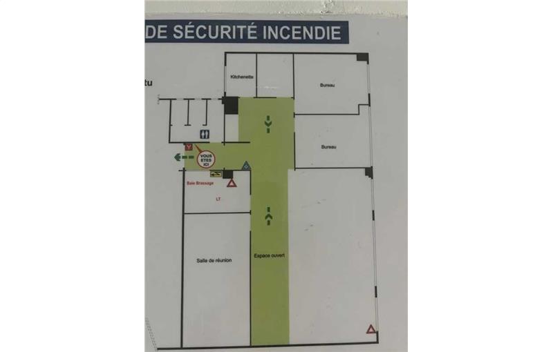 Location de bureau de 164 m² à Paris 15 - 75015 plan - 1