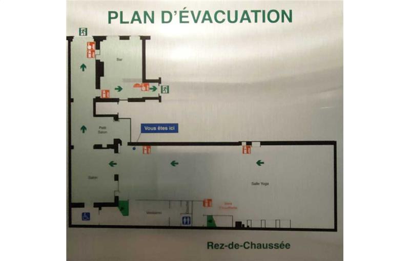 Location de bureau de 321 m² à Paris 17 - 75017 plan - 1