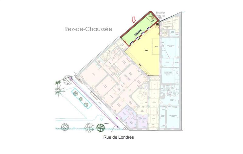 Location de bureau de 355 m² à Paris 8 - 75008 plan - 1