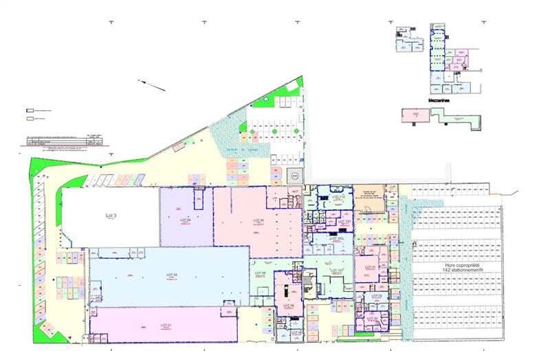 Location de bureau de 2 509 m² à Roubaix - 59100 plan - 1