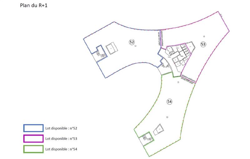 Location de bureau de 1 667 m² à Saint-Herblain - 44800 plan - 1