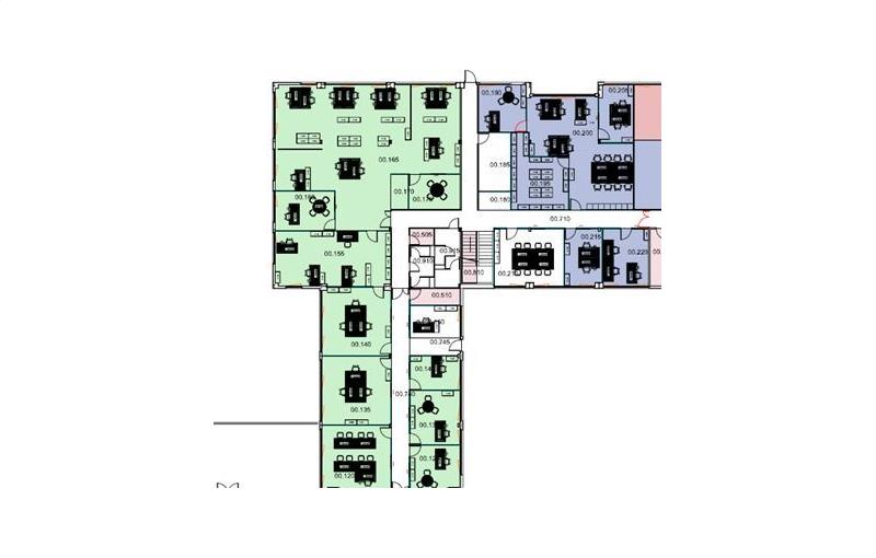 Location de bureau de 560 m² à Saint-Priest - 69800 plan - 1