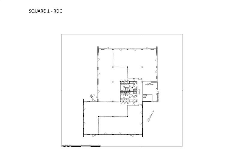 Location de bureau de 5 422 m² à Serris - 77700 plan - 1