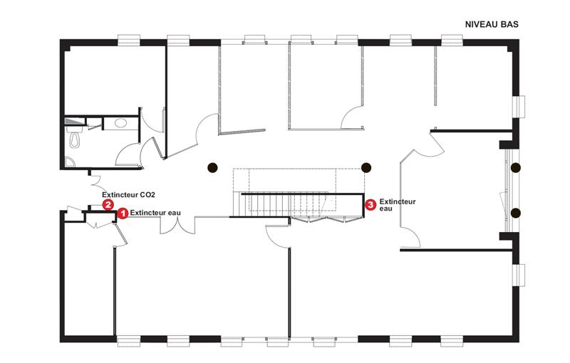 Location de bureau de 438 m² à Sophia Antipolis - 06560 plan - 1
