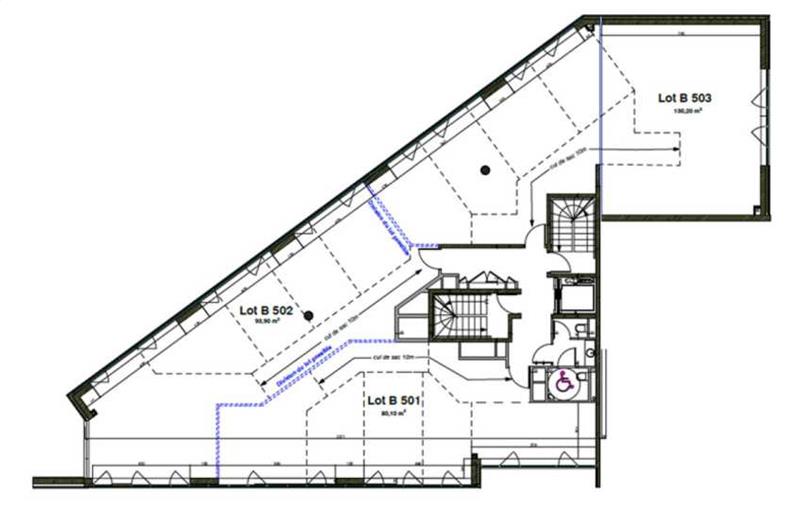 Location de bureau de 335 m² à Tassin-la-Demi-Lune - 69160 plan - 1