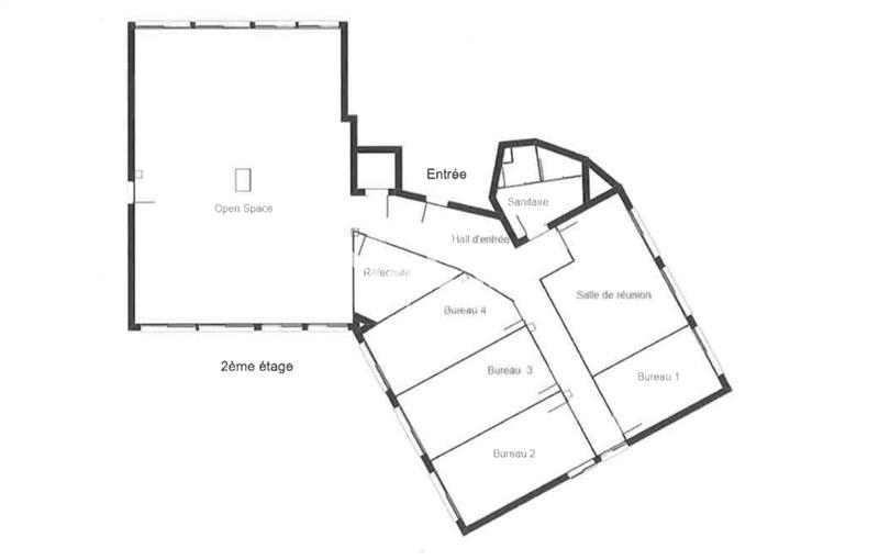 Location de bureau de 400 m² à Tassin-la-Demi-Lune - 69160 plan - 1
