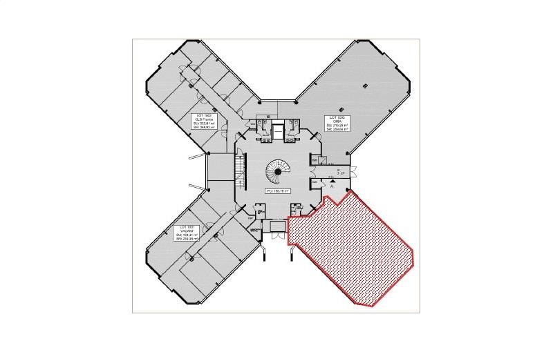 Location de bureau de 491 m² à Toulouse - 31000 plan - 1