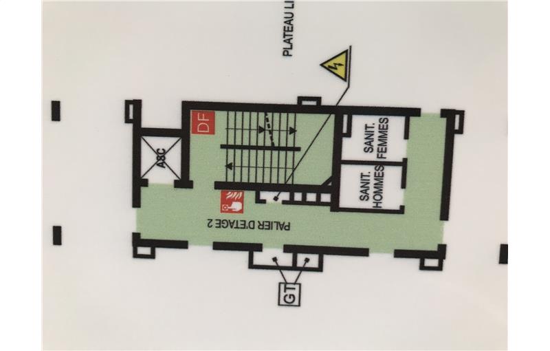 Location de bureau de 77 m² à Trignac - 44570 plan - 1