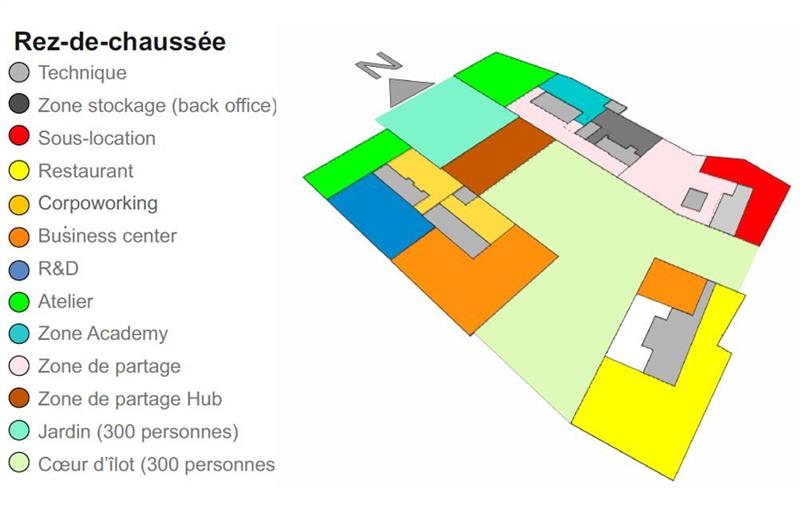 Location de bureau de 2 599 m² à Villeneuve-d'Ascq - 59491 plan - 1
