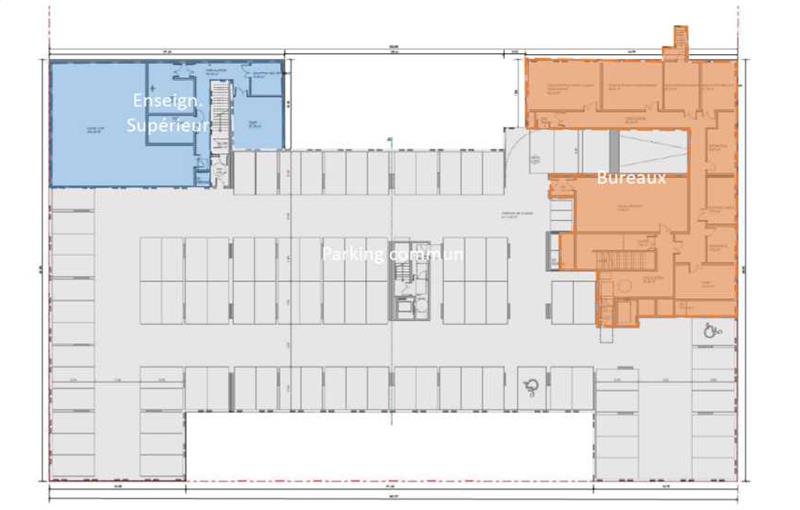 Location de bureau de 6 073 m² à Villeurbanne - 69100 plan - 1