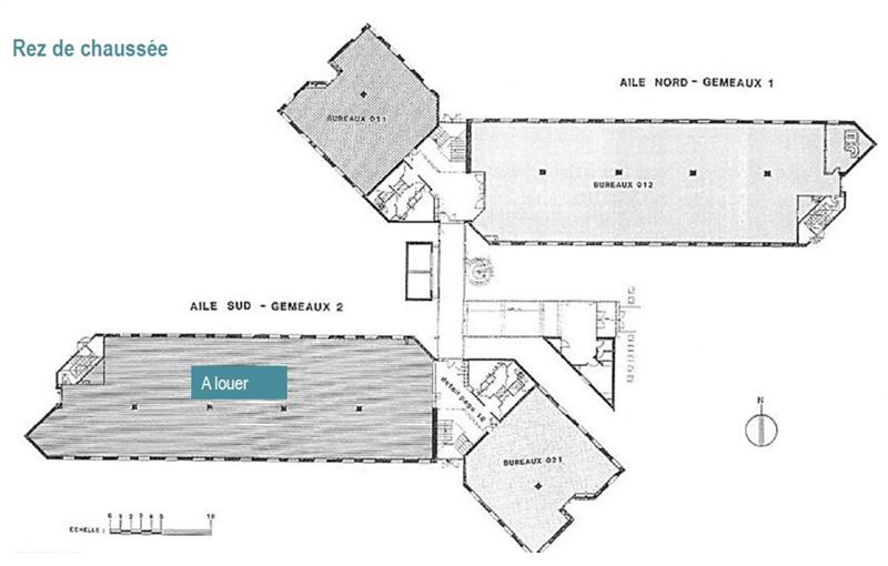 Location de bureau de 1 471 m² à Villeurbanne - 69100 plan - 1