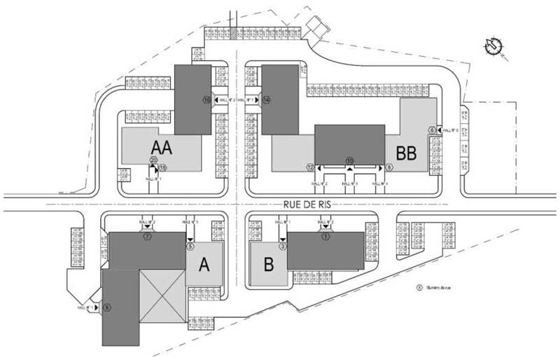 Location de bureau de 151 m² à Viry-Châtillon - 91170 plan - 1