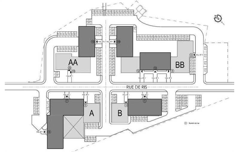 Location de bureau de 1 591 m² à Viry-Châtillon - 91170 plan - 1