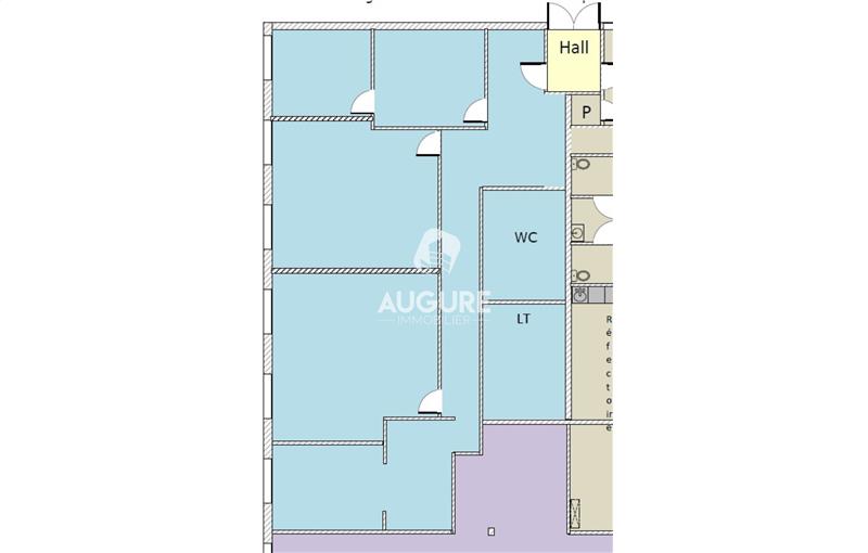 Location de bureau de 170 m² à Vitrolles - 13127 plan - 1