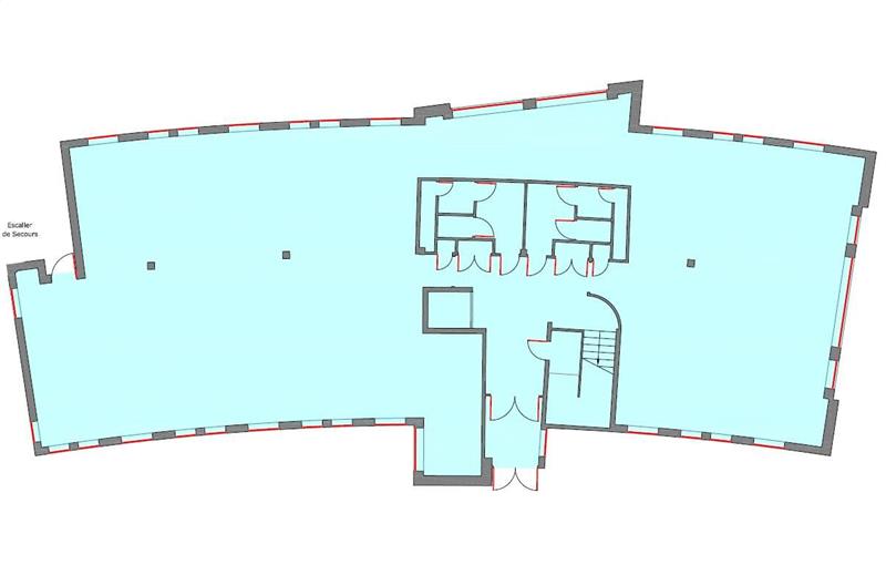 Location de bureau de 685 m² à Wasquehal - 59290 plan - 1