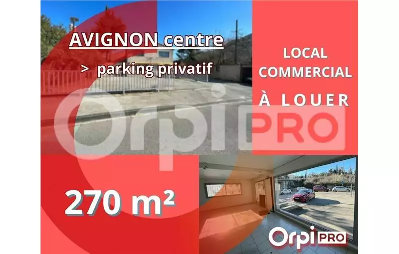 Location de local commercial de 270 m² à Avignon - 84000
