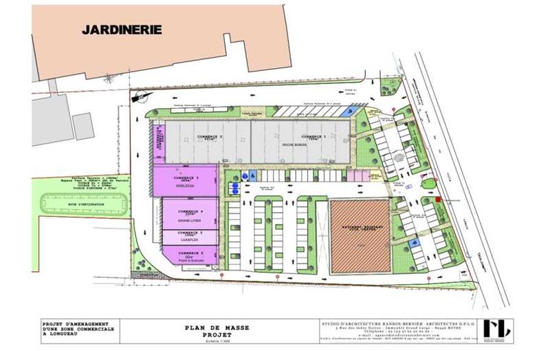 Location de local commercial de 651 m² à Longueau - 80330 plan - 1