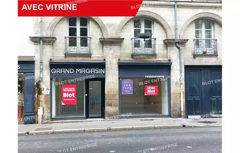 Location de local commercial de 92 m² à Nantes - 44000