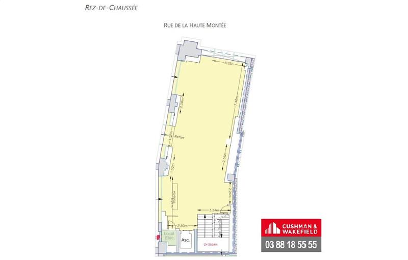 Location de local commercial de 374 m² à Strasbourg - 67000 plan - 1