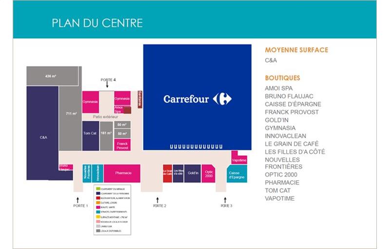 Location de local commercial de 711 m² à Tournefeuille - 31170 plan - 1