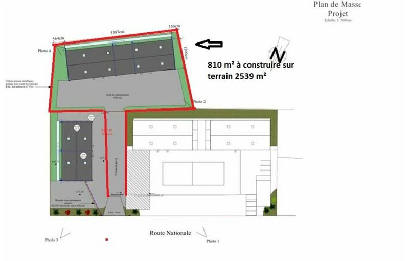 Location d'entrepôt de 810 m² à Alvimare - 76640 photo - 1