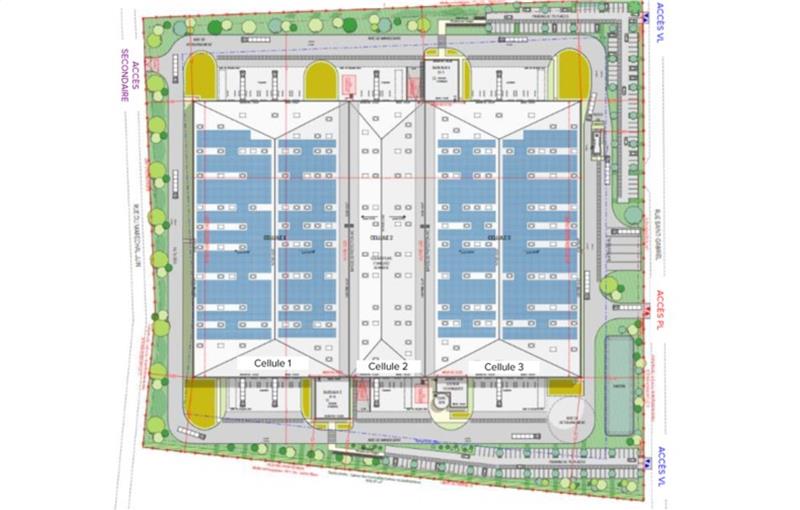 Location d'entrepôt de 31 433 m² à Amilly - 45200 plan - 1