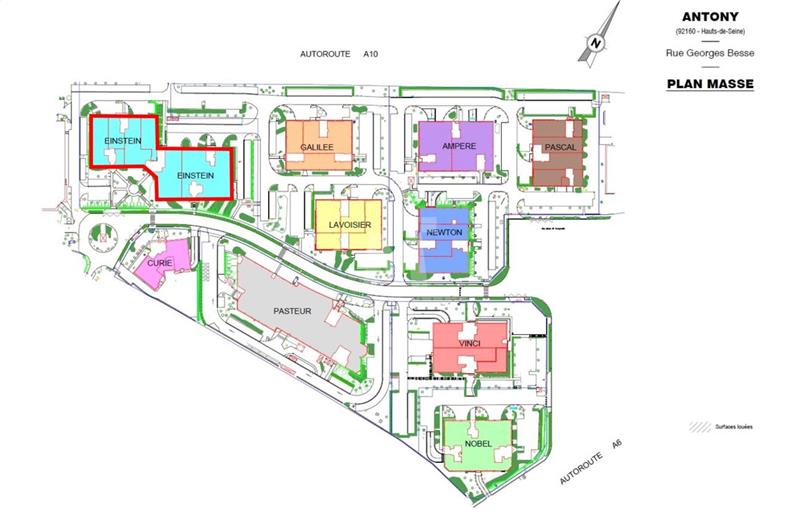 Location d'entrepôt de 2 488 m² à Antony - 92160 plan - 1