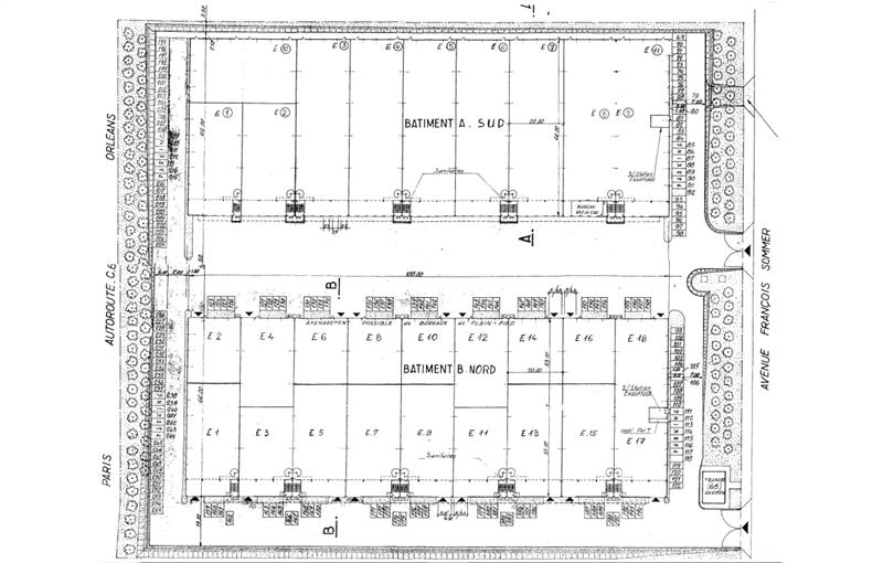 Location d'entrepôt de 1 458 m² à Antony - 92160 plan - 1