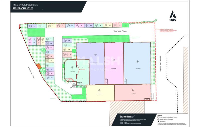 Location d'entrepôt de 1 273 m² à Arnas - 69400 plan - 1
