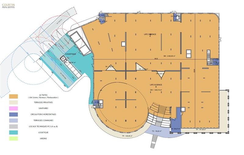 Location d'entrepôt de 4 809 m² à Biot - 06410 plan - 1