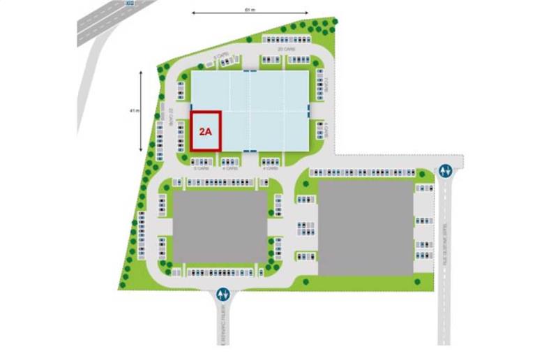 Location d'entrepôt de 312 m² à Bondoufle - 91070 plan - 1