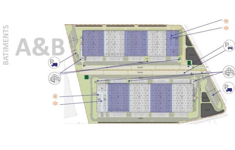 Location d'entrepôt de 133 304 m² à Bruyères-sur-Oise - 95820 plan - 1