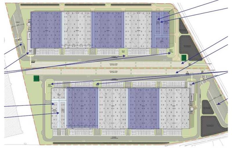 Location d'entrepôt de 103 158 m² à Bruyères-sur-Oise - 95820 plan - 1