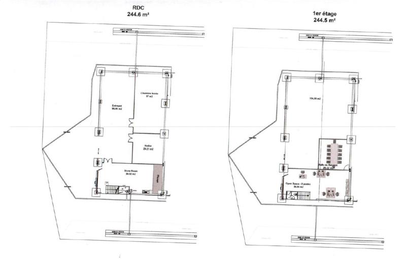 Location d'entrepôt de 355 m² à Cestas - 33610 plan - 1