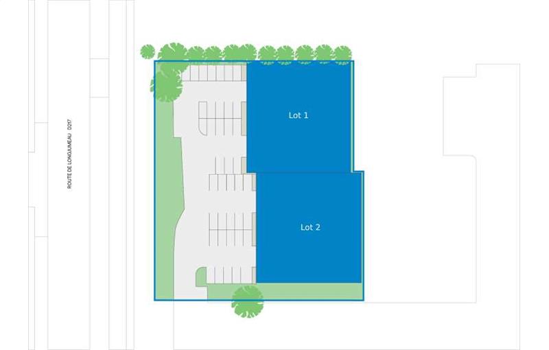 Location d'entrepôt de 2 378 m² à Chilly-Mazarin - 91380 plan - 1