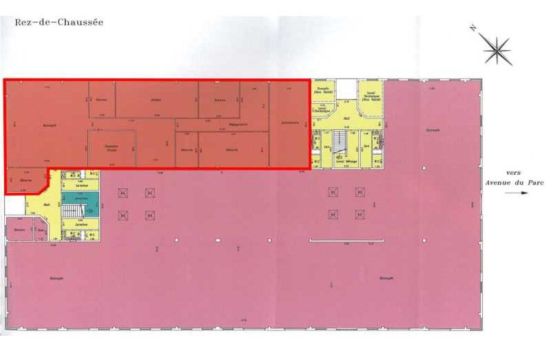 Location d'entrepôt de 2 029 m² à Chilly-Mazarin - 91380 plan - 1