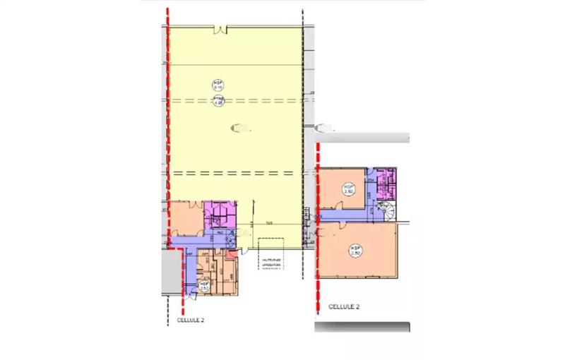 Location d'entrepôt de 820 m² à Choisy-le-Roi - 94600 plan - 1