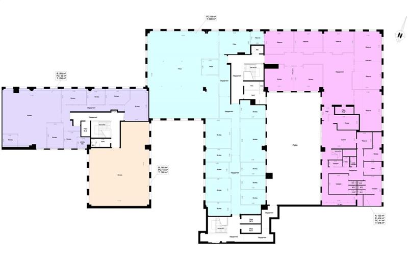Location d'entrepôt de 704 m² à Colombes - 92700 plan - 1