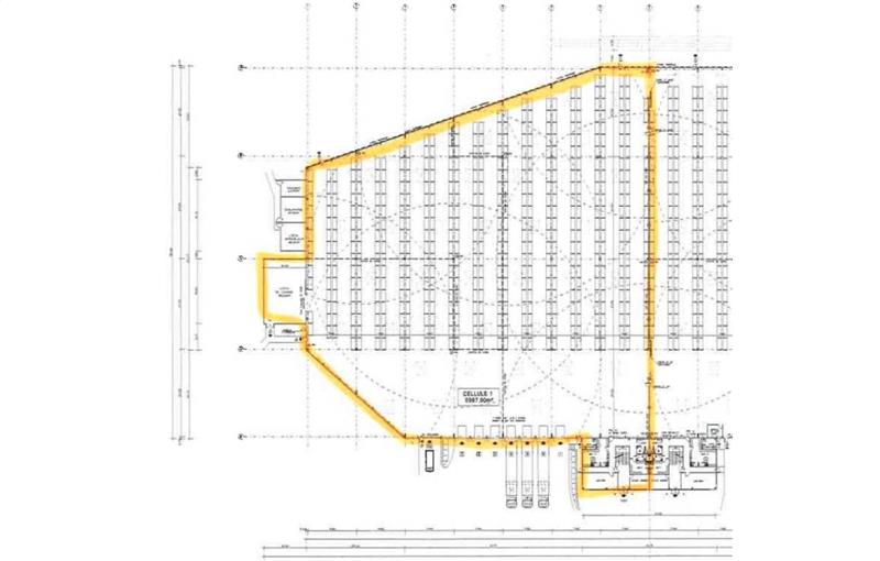 Location d'entrepôt de 6 200 m² à Combs-la-Ville - 77380 plan - 1