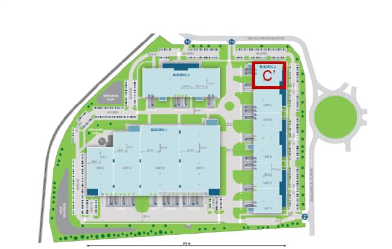 Location d'entrepôt de 3 403 m² à Combs-la-Ville - 77380 plan - 1