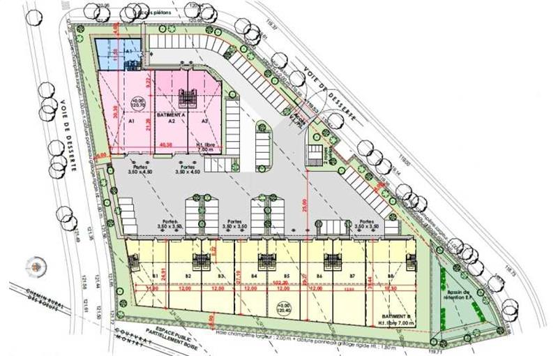 Location d'entrepôt de 5 554 m² à Coupvray - 77700 plan - 1