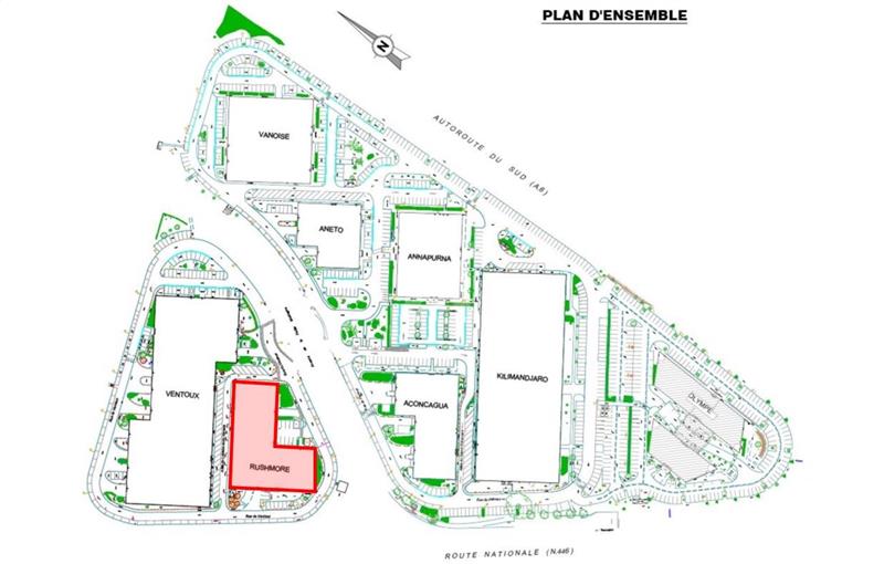 Location d'entrepôt de 375 m² à Courcouronnes - 91080 plan - 1
