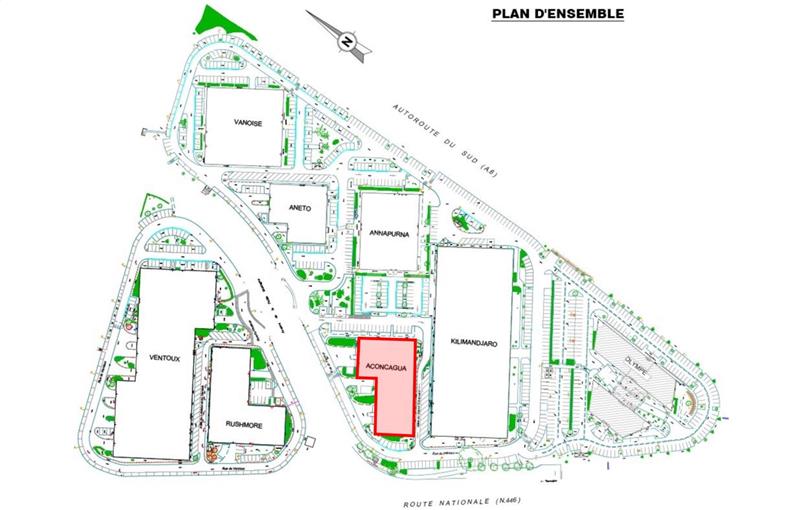 Location d'entrepôt de 1 638 m² à Courcouronnes - 91080 plan - 1
