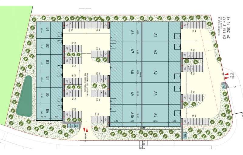 Location d'entrepôt de 10 263 m² à Cysoing - 59830 plan - 1