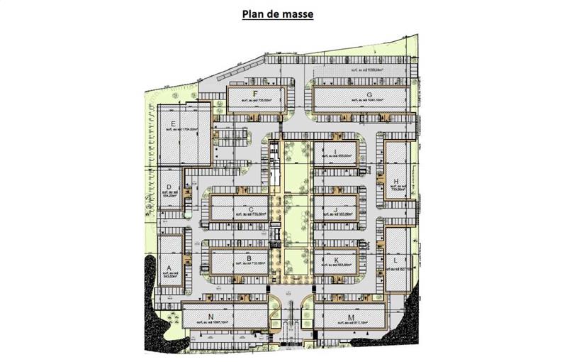 Location d'entrepôt de 3 346 m² à Dardilly - 69570 plan - 1